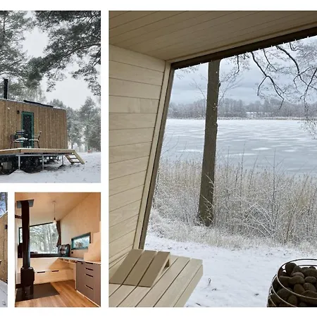 Stilvolle Tiny Houses Direkt Am See Mit Panoramafenster * Wustrow (Mecklenburg-Strelitz)