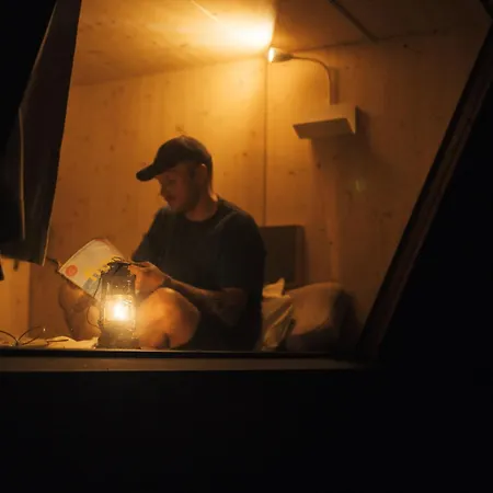 אתר קמפינג Tiny Klein Ahoi Camp Canow *