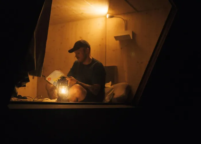 אתר קמפינג Tiny Klein Ahoi Camp Canow *